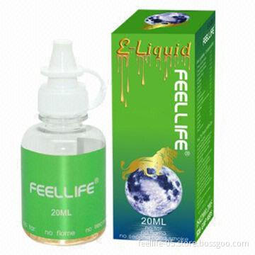 Feellife E-juice for E-cig, Child-proof, Buckle Bottle, OEM Label Printing, Custom PG/VG Ratio
